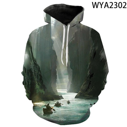 Cosplay The Lord of the Rings The Hobbit Gandalf 3D Hoodies Sweatshirts Jackets - Picture 26 of 28