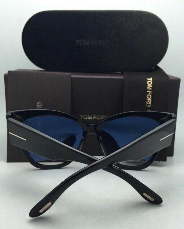 New TOM FORD Sunglasses ANOUSHKA TF 371 01B 57-16 Black 