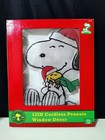 12in Cordless Peanuts Window Decor, Christmas Snoopy Woodstock, Sears Vintage