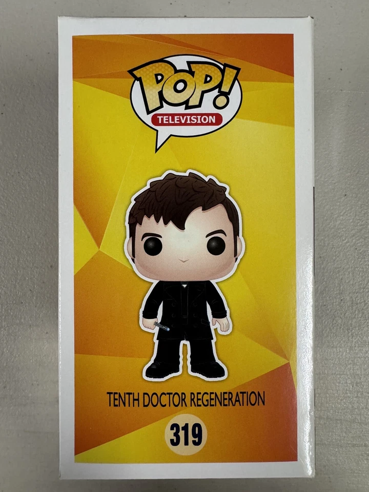 Décimo Doctor Regeneración (Glow) 319 ~ Doctor Who ~ Vinilo Funko Pop + PROTECTOR Foto 4 de 4