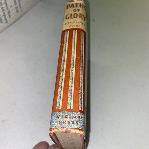 Paths of Glory Military WWI by Humphrey Cobb 1935 1st/1st Hardcover W/Dustcover - Picture 3 of 4
