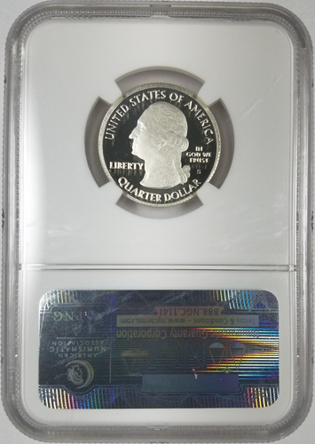 2014 S NGC Silver 25C National Treasures Quarter 5 Coin Set PF70 ~ EARLY RE. #2 - Picture 11 of 11