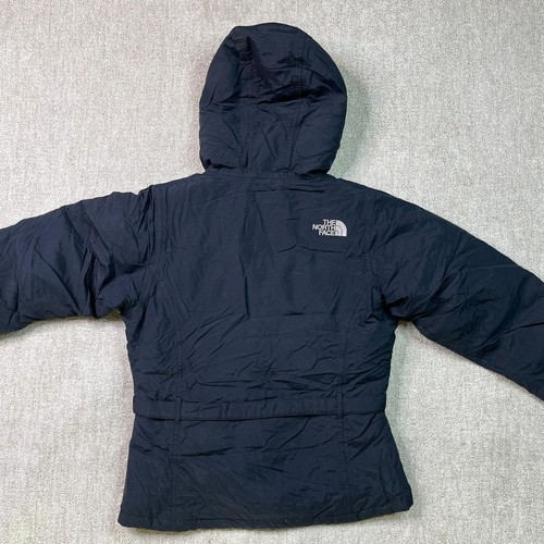 The North Face Padded Coat Puffer Jacket 550 Down Full Zip Hooded Damen Gürtel S - Bild 9 von 11