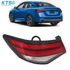 Driver Left Side Lamp Fit For Nissan Sentra 2021-2023  Outer Tail Light Assembly