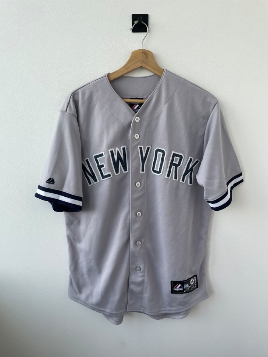 NEW YORK ユニフォーム Majestic グレー Men's New York Yankees Majestic Road Gray Flex Base