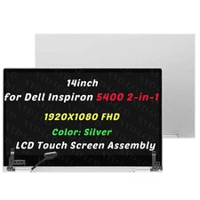 14in FHD LCD Screen Assembly for Dell Inspiron 5400 2-in-1 NVR0H 0NVR0H Silver