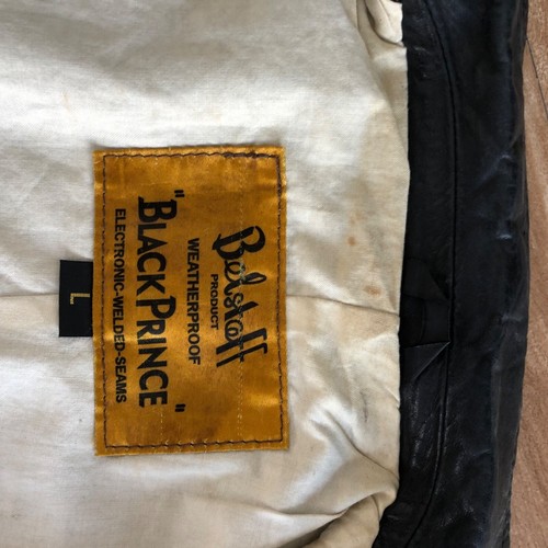 Chaqueta de cuero Belstaff HAMPSTEAD, etiqueta BlackPrince, negro antiguo, talla M - Imagen 13 de 19