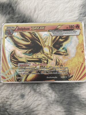 delphox break pokemon card Pokémon TCG Delphox BREAK Fates Collide 14/124