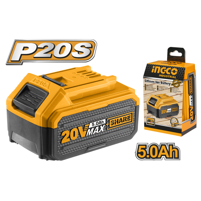 BATTERIA LITIO 20V 5AH - INGCO FBLI2003