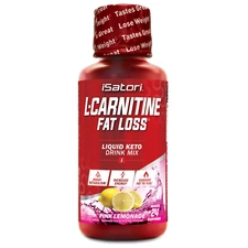 L-CARNITINE Fat Loss - Metabolism Activator - Pink Lemonade 1500mg / 24 Servings