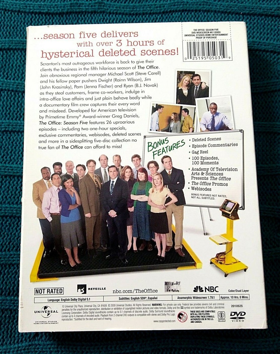 Dvd The Office Episodes Free THE OFFICE – SEASON DVD, 5-DISC BOX