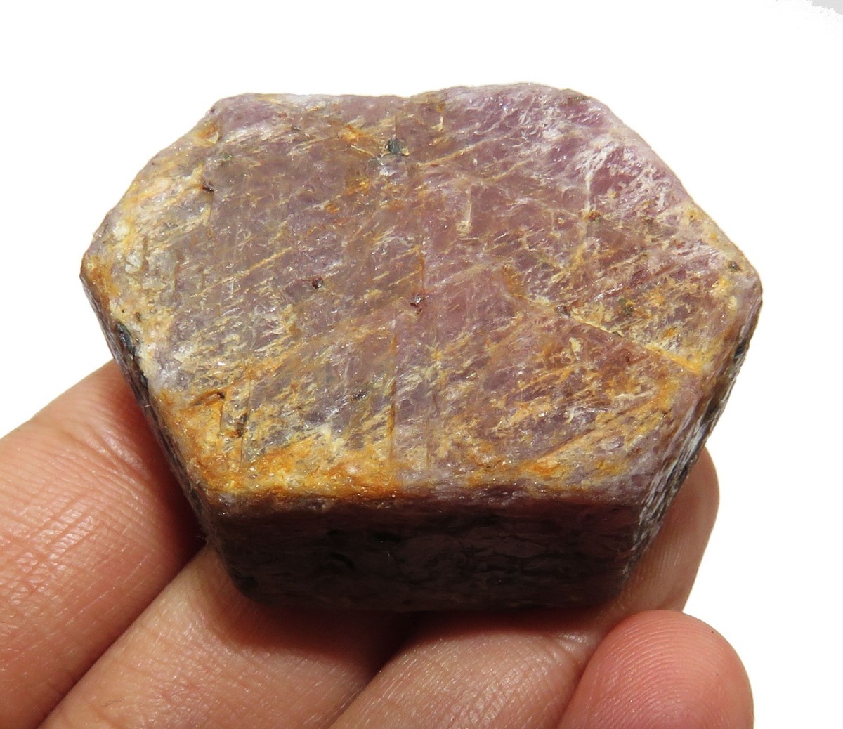 Wonderful Natural 296.60 Ct Un Cut Shape Ruby Corundum Gemstone