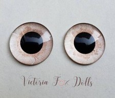 Blythe Doll Metallic Eyechips Taupe Eye Chips 14mm Custom Furby Ooak Blythe Bjd