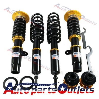 Gold Full Coilovers Suspension Kits for 2006-2013 BMW 3-Series E90 E91 E92 