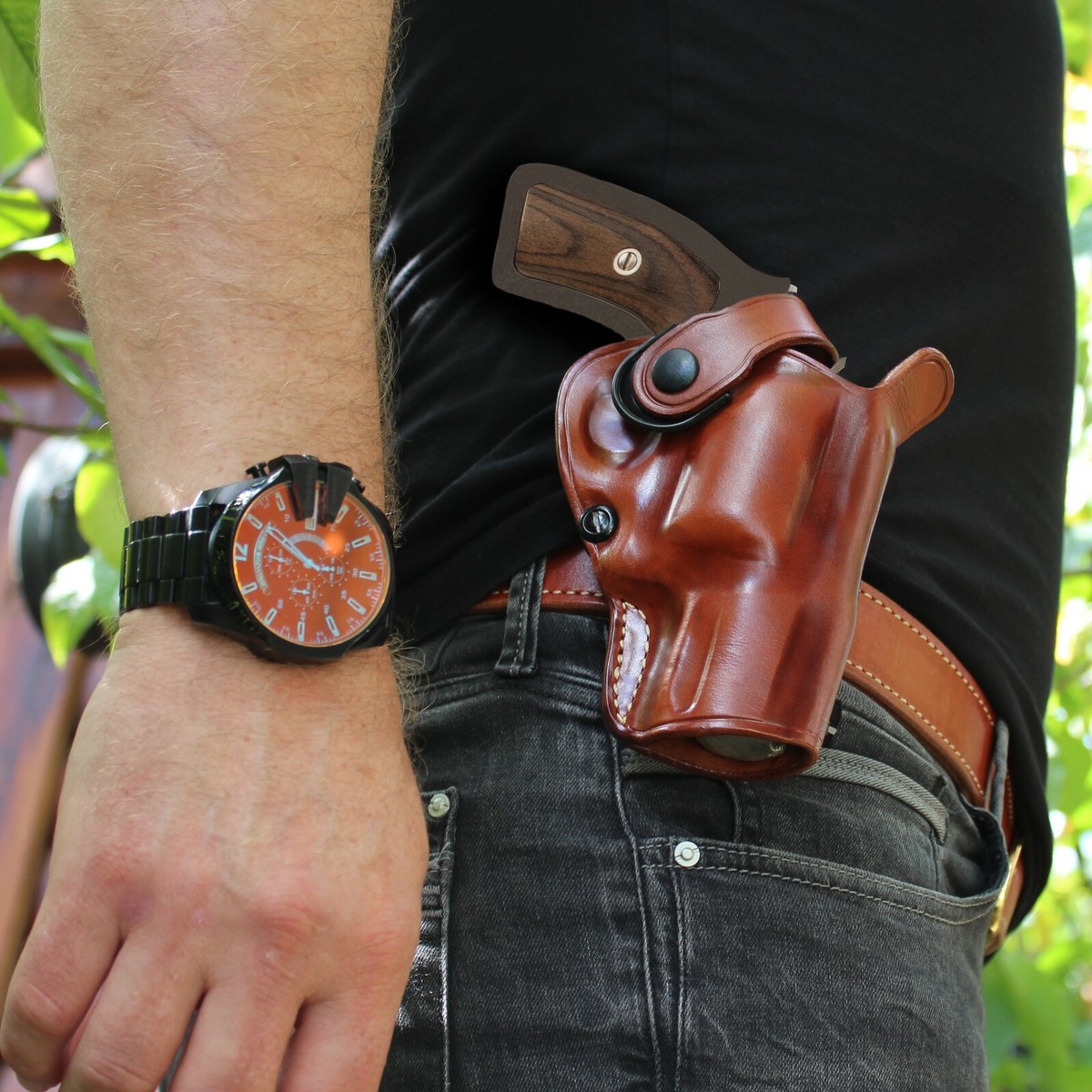 Christoper ホーク Kansept Knives Superhawk Ti Black SW S35VN