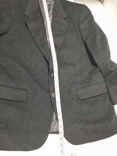 Antonio Parillo Gray Wool/Camel Hair Blend Two Button Sport Coat Size 42R - Picture 5 of 10
