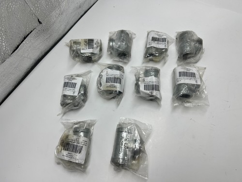 (box of 10) 1/2 Tees NPT Galvanized Pipe Fitting,  Malleable Iron 5P478B