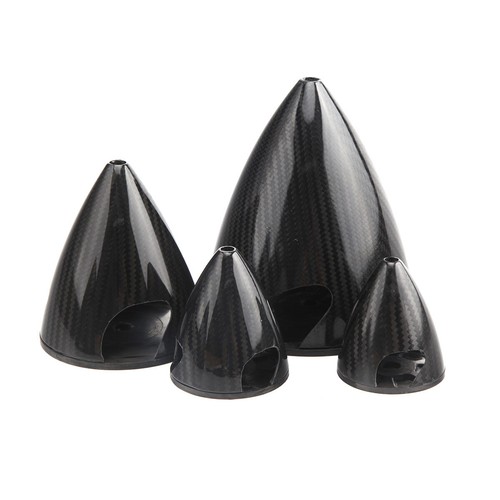 3.75in/95mm Carbon Fiber Spinner 3 Blade For Gas RC Airplane - Picture 9 of 19