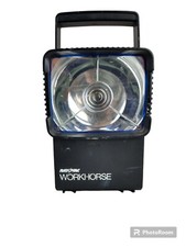 FLASHLIGHT EMERGENCY RAYOVAC WORKHORSE FLOODING RED BEAMS FLASH BLACK Battery