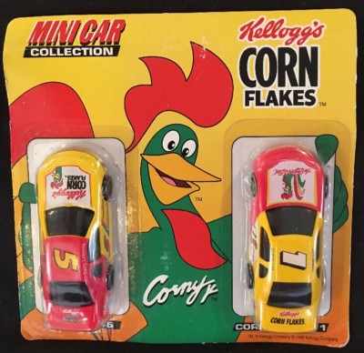 Kellogg s NASCAR Corn Flakes Terry LaBonte 2-Car Mini Car Collection New 1996