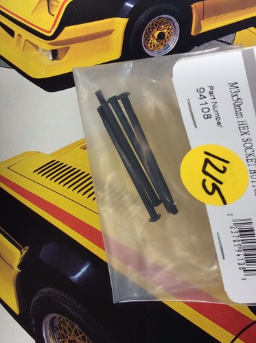 OFNA 94108 Hex Socket Buttonhead Screw: {M3x50x4pc.} NewInPack USA Shipped - Picture 3 of 4