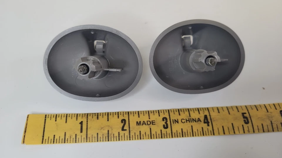 Pontiac Bonneville 2000-2005 clips para parasol gris con pares de tornillos juego de 2 OEM Foto 3 de 4