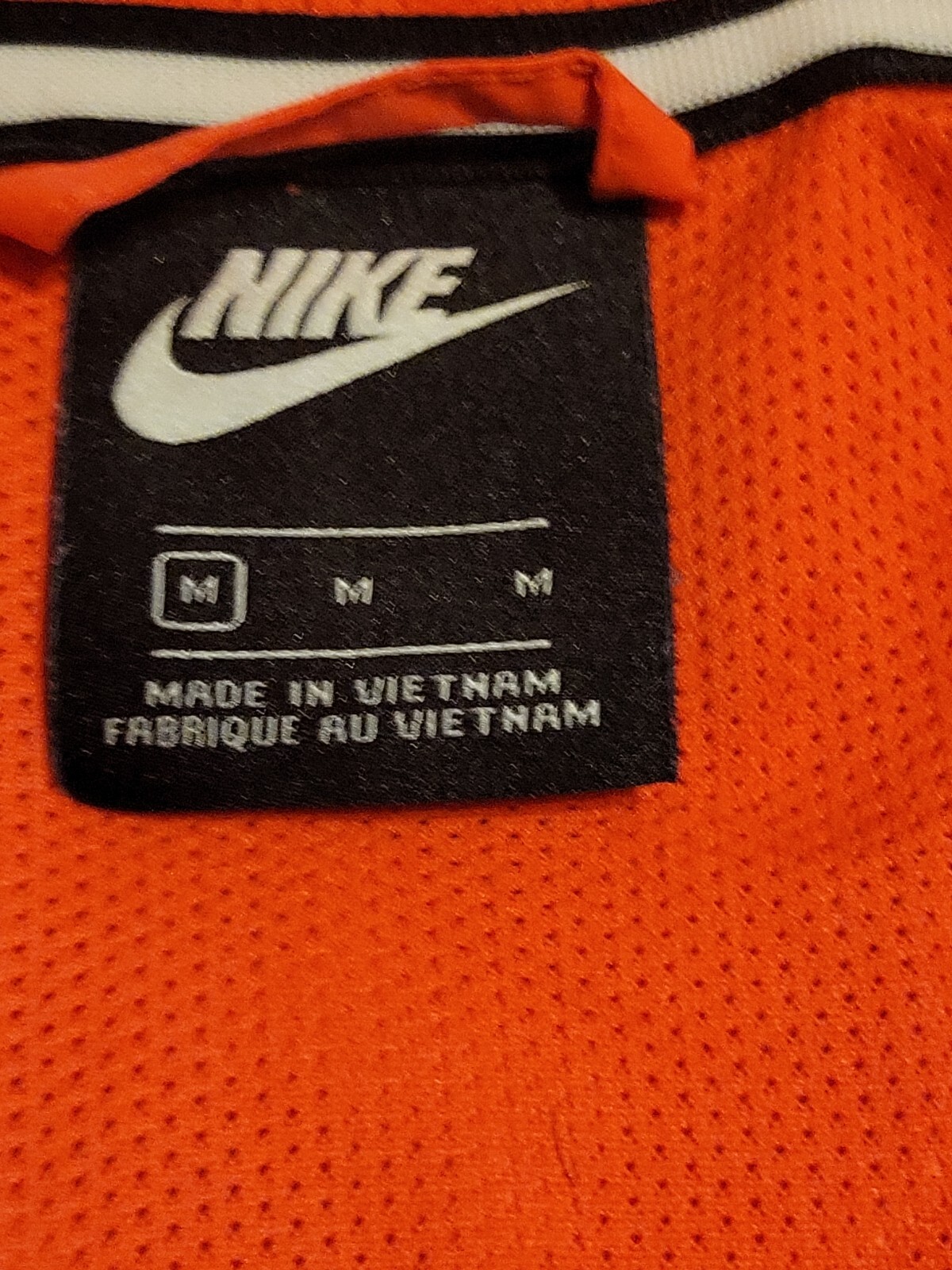 Nike Blue Orange Lightweight Jacket Windbreaker W… - image 8