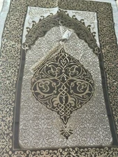Prayer Rug Light Weight Carpet Islamic Gift Luxury Musallah Sajjada NEW Ramadan