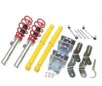 TA Technix Gewindefahrwerk VW Caddy 3 2KA 2KB + Koppelstangen Ab '04 VA 1105Kg
