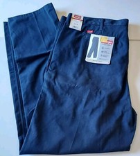 Men's Wrangler Workwear Relaxed Fit Work Pant 44/32 Dark Navy NWT
