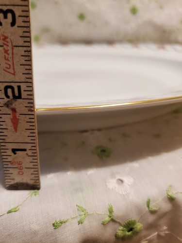 SALE! WAS75 VTG 50S 16.25IN PLATTER NORITAKE MORIMURA PTRN-MAYWOOD ROSES/RIBBONS - Picture 13 of 15