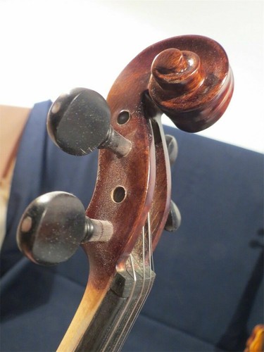 Rara pochette violino 7 3/4",violino tascabile,marca CANZONE, bel suono caldo - Foto 6 di 7
