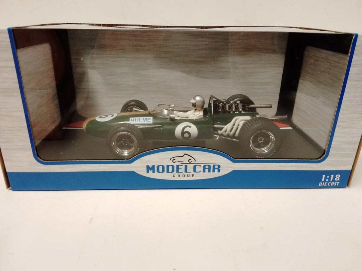 MCG Brabham BT19 #6 Denny Hulme British GP 1966 1/18