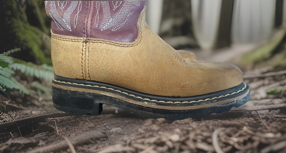 Botas Rocky Kids Westin US 11M RKW110 Cuero Marrón - Usadas Buen Estado  Foto 2 de 4