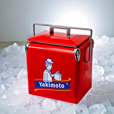 Yakimoto 14Qt High Efficiency Cooler Box, 3-layer insulation locks in cold air