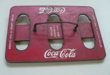 1940'S COCA COLA 6 PACK BOTTLE CARRIER