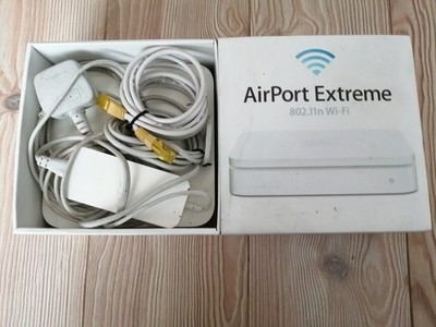 Apple AirPort Extreme A1301 3. Generation Basisstation mit Box etc CD Anleitung
