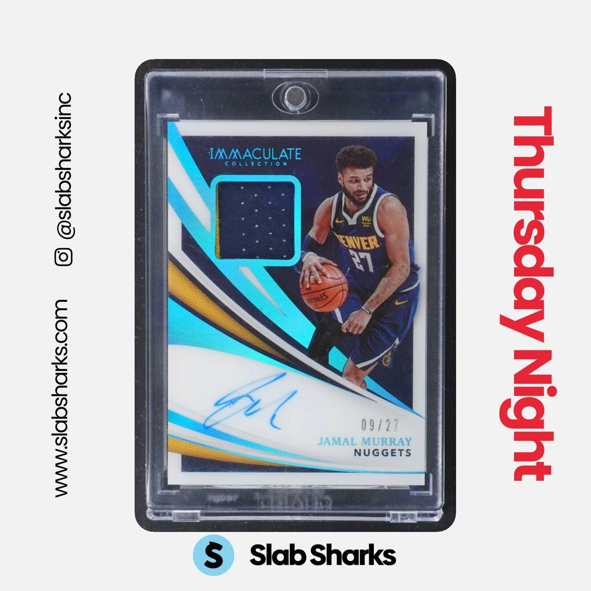 Jamal Murray Basketball Autographed Sports Trading Cards