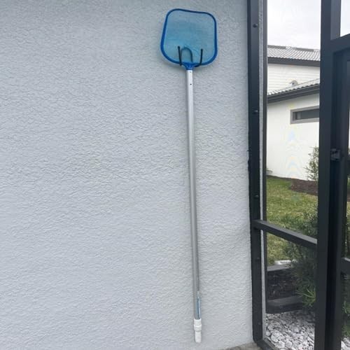 Non Rust Pool Pole Hangers - Ideal Pool Fence or Wall Mount Storage Hooks for 