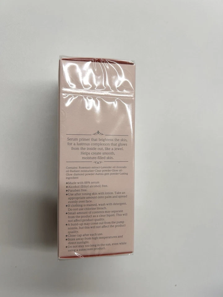 Suero iluminador JILL STUART 03 gema de ópalo rosa - 30 ml SPF40 PA+++ Japón Foto 3 de 4