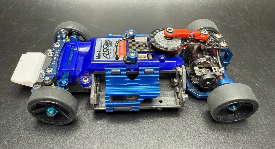 Used Rare Mini-z MR02 ASF Toyota Supra with many aluminum upgrades - Image 3 of 4