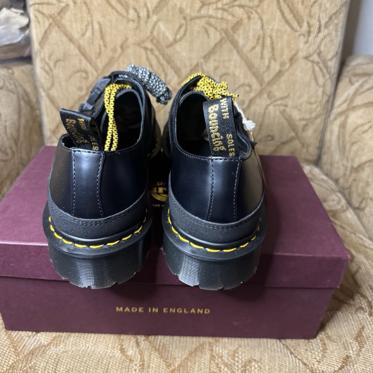 DR MARTENS Made In England Tech 1461 leather Oxford shoes Black UK‎ 11 US 12 DR MARTENS Made In England Tech 1461 leather Oxford shoes  main image 4
