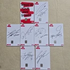 BTS 5TH ALBUM ARIRANG TRANSPORTATION TOP-UP BTS MEMBER SIGNATURE NAMANE CARD