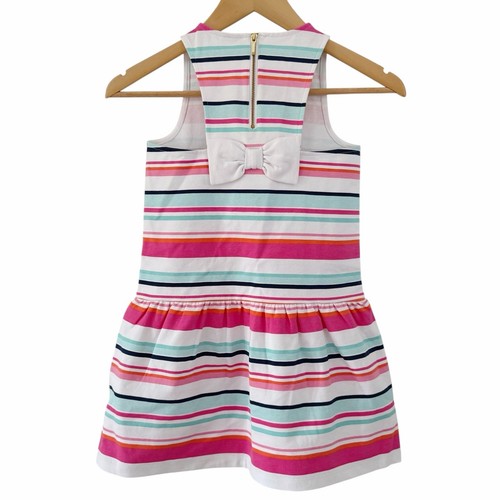 NEW Janie and Jack Dress Sleeveless Stripes Summer Spring NWT $49 Size 7 Girls - Picture 5 of 8