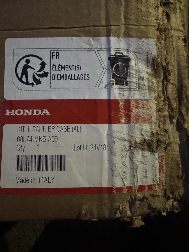 OEM GENUINO HONDA CRF1100 2020-2025 ALFORJAS LATERALES NUEVAS ABIERTAS + KITS DE LLAVES Foto 2 de 4