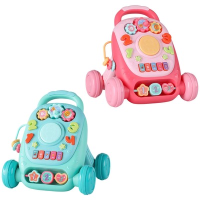 Baby Schiebespielzeug, Aktivitätszentrum Entwicklung motorischer Fähigkeiten, lustiges Geschenk, interaktiver Sound