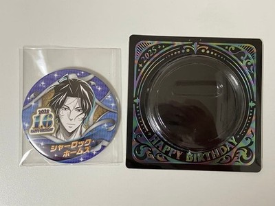 Yuukoku no Moriarty Sherlock Holmes Can Badge 2025 Birthday