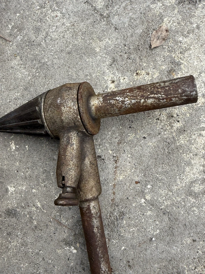 Vintage Toledo Pipe Threading Machine Co Ratcheting Pipe Reamer Tool Toledo Ohio - Image 3 of 4