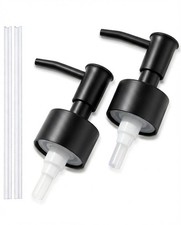 2-Pack Soap Dispenser Pumps , Universal Lotion  Soap Pump Heads for Standard...
