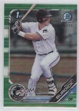 2019 Bowman Draft Chrome Green Refractor 88/99 Peyton Burdick #BDC-74 0q0m
